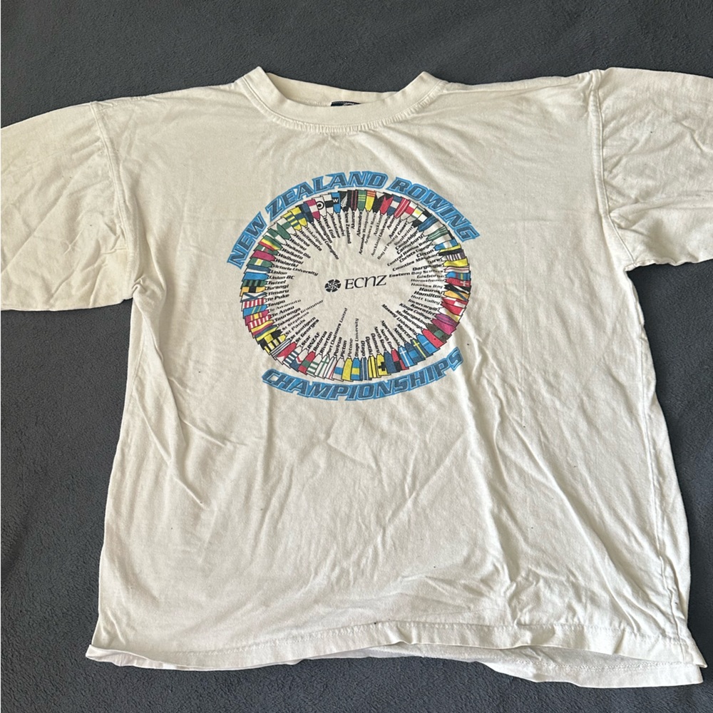 New Zealand Rowing Championship shirt